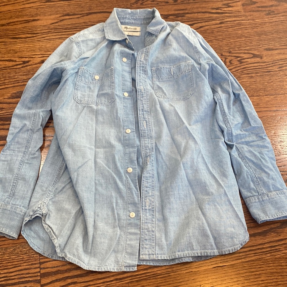 Madewell Denim Chambray Button Down